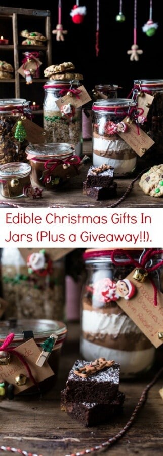 Edible Christmas Gifts In Jars (Plus a Giveaway!!) | halfbakedharvest.com @hbharvest