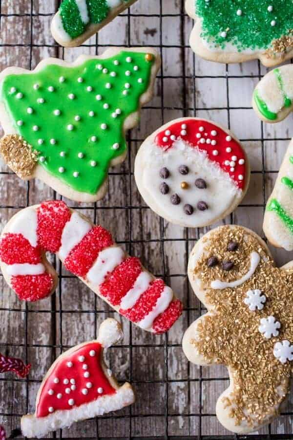 Eggnog Scented Sugar Cookies with Easy Vanilla Icing | halfbakedharvest.com @hbharvest