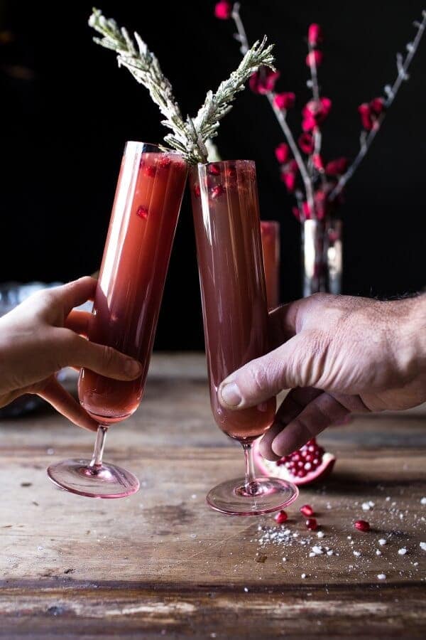 Sparkling Pomegranate Punch | halfbakedharvest.com @hbharvest