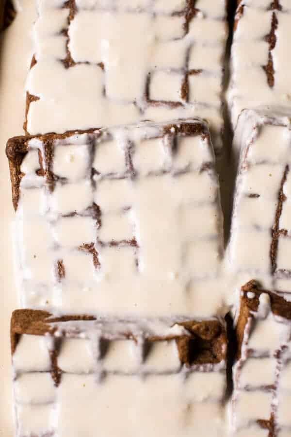 Baked Gingerbread Custard Waffle French Toast | halfbakedharvest.com @hbharvest