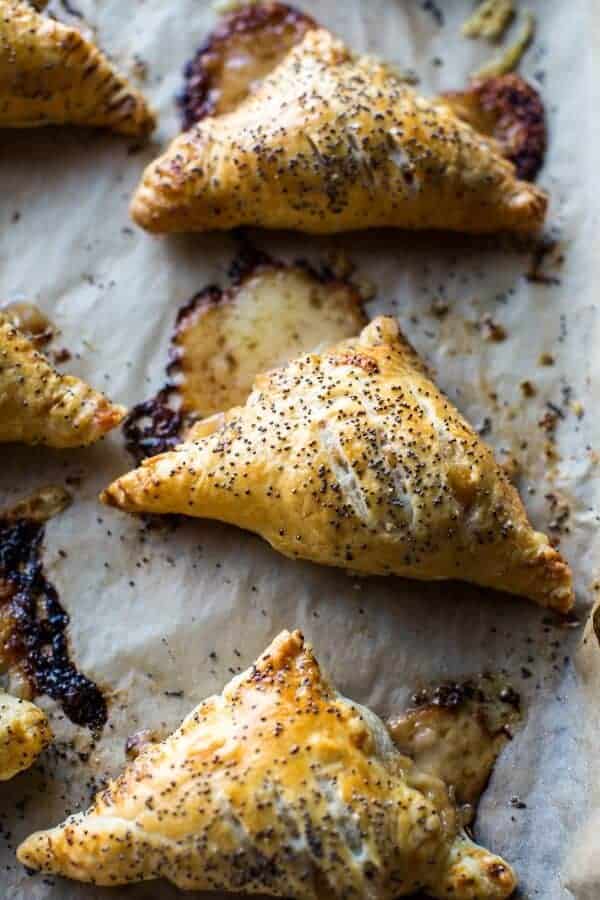 Caramelized Pineapple, Ham and Cheese Turnovers | halfbakedharvest.com @hbharvest