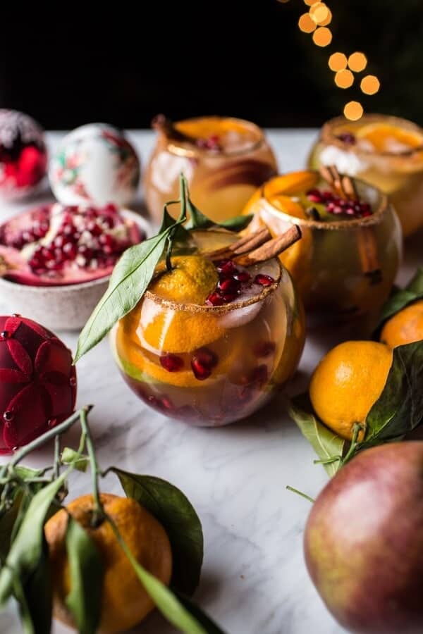 Christmas Sangria | halfbakedharvest.com @hbharvest