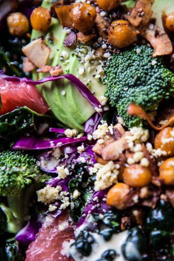 The Mean Green Detox Salad | halfbakedharvest.com @hbharvest