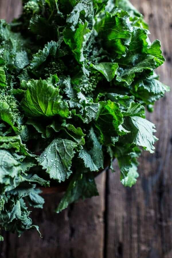 Winter Squash Carbonara with Broccoli Rabe and Sage | halfbakedharvest @hbharvest