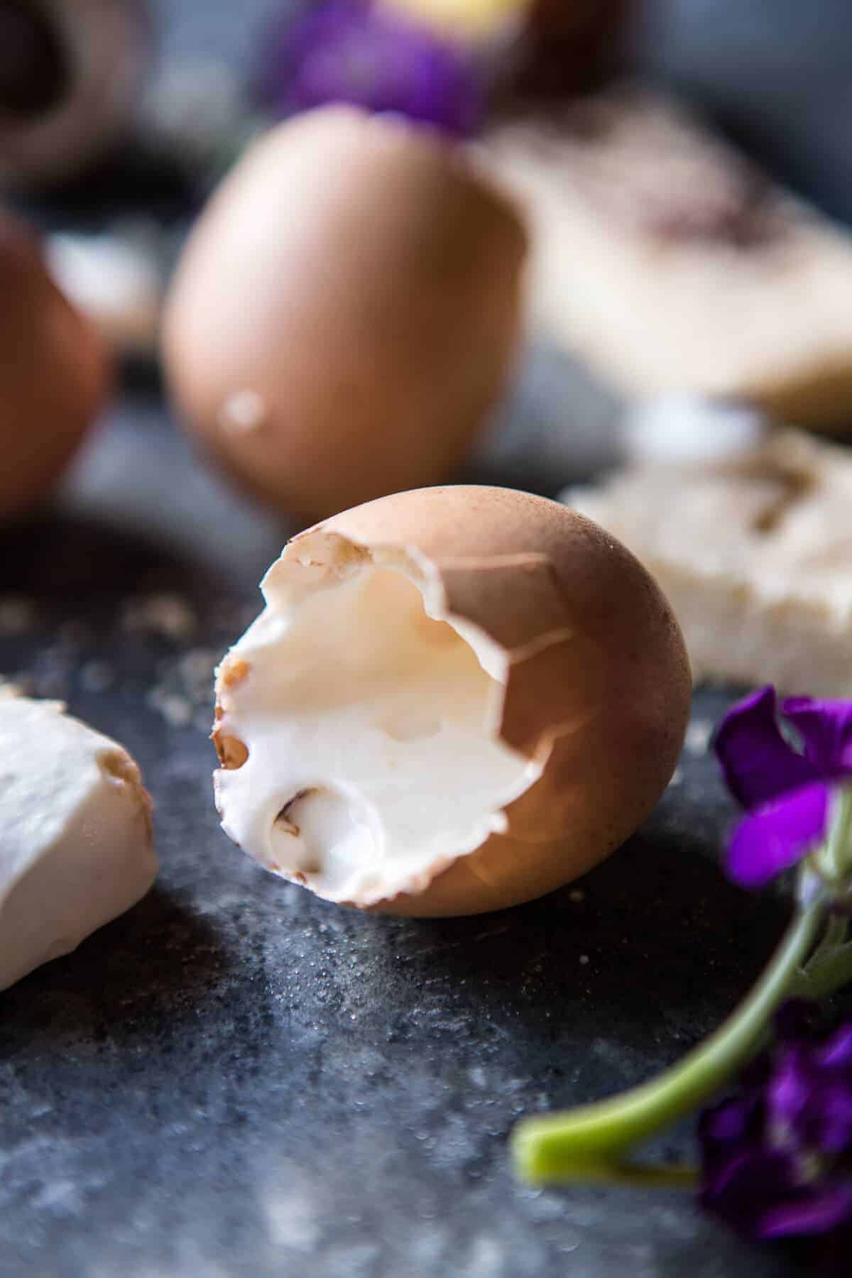 Cheesecake Eggs with Shortbread Soldiers | halfbakedharvest.com @hbharvest