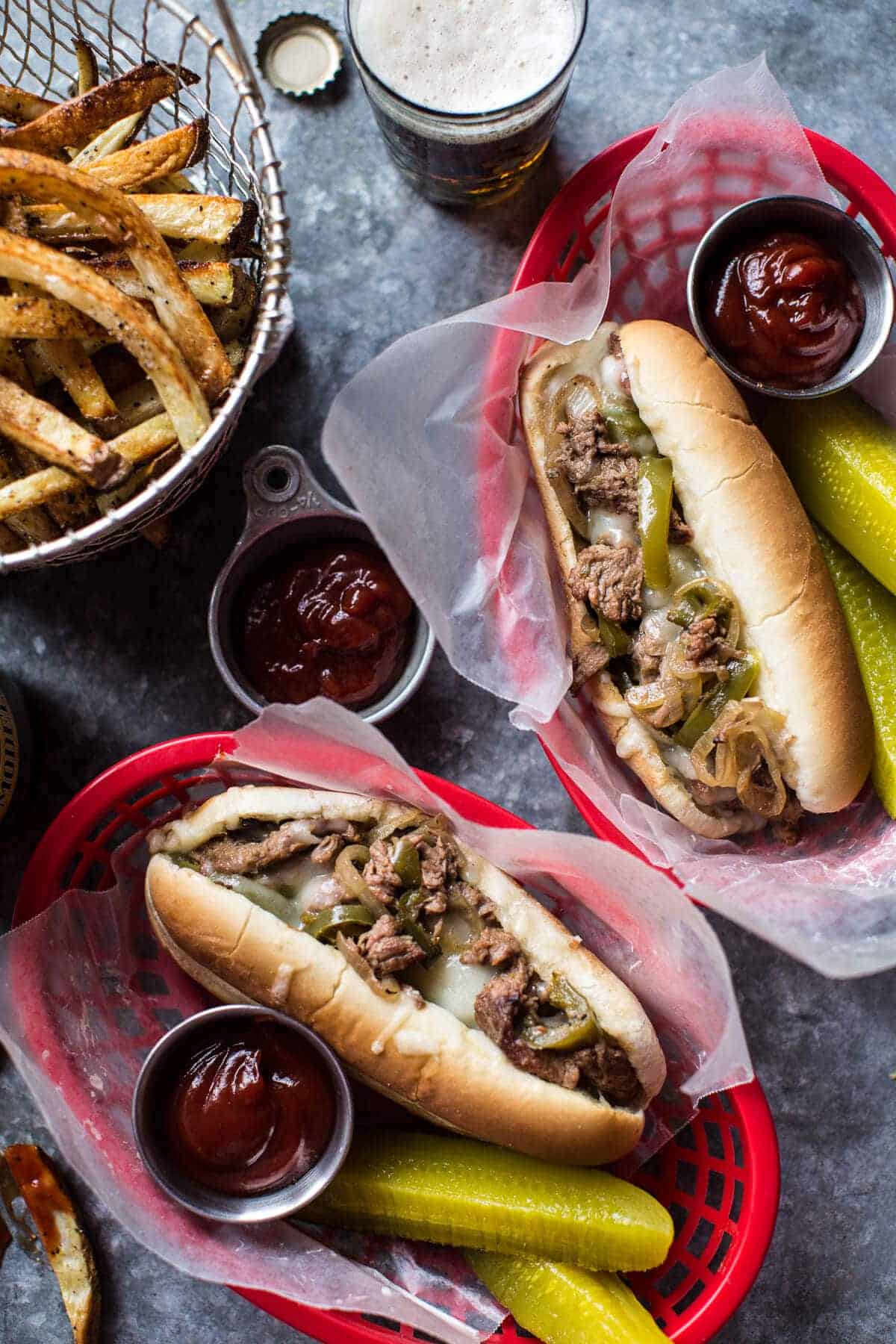 Crockpot Philly Cheesesteaks | halfbakedharvest.com @hbharvest