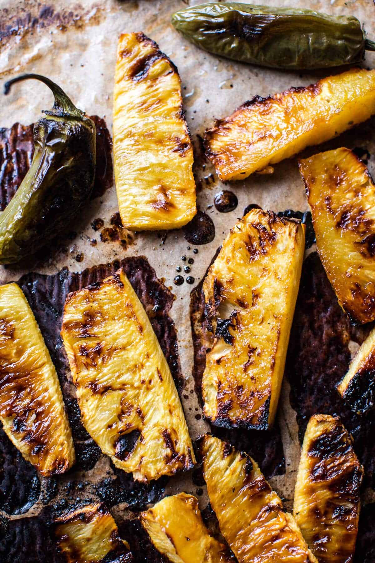 Jamaican Jerk Fish Tacos with Plantain Fried Rice and Pineapple Salsa | halfbakedharvest.com @hbharvest
