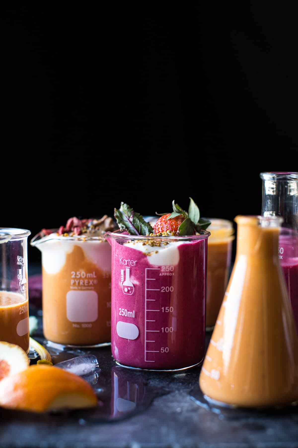 Power Food Fruit Smoothies 2 Ways | halfbakedharvest.com @hbharvest