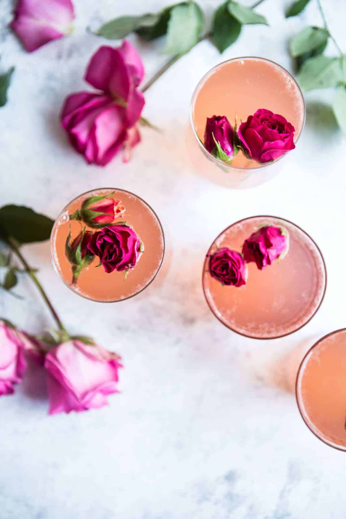 Rose Lemon Spritzer | halfbakedharvest.com @hbharvest