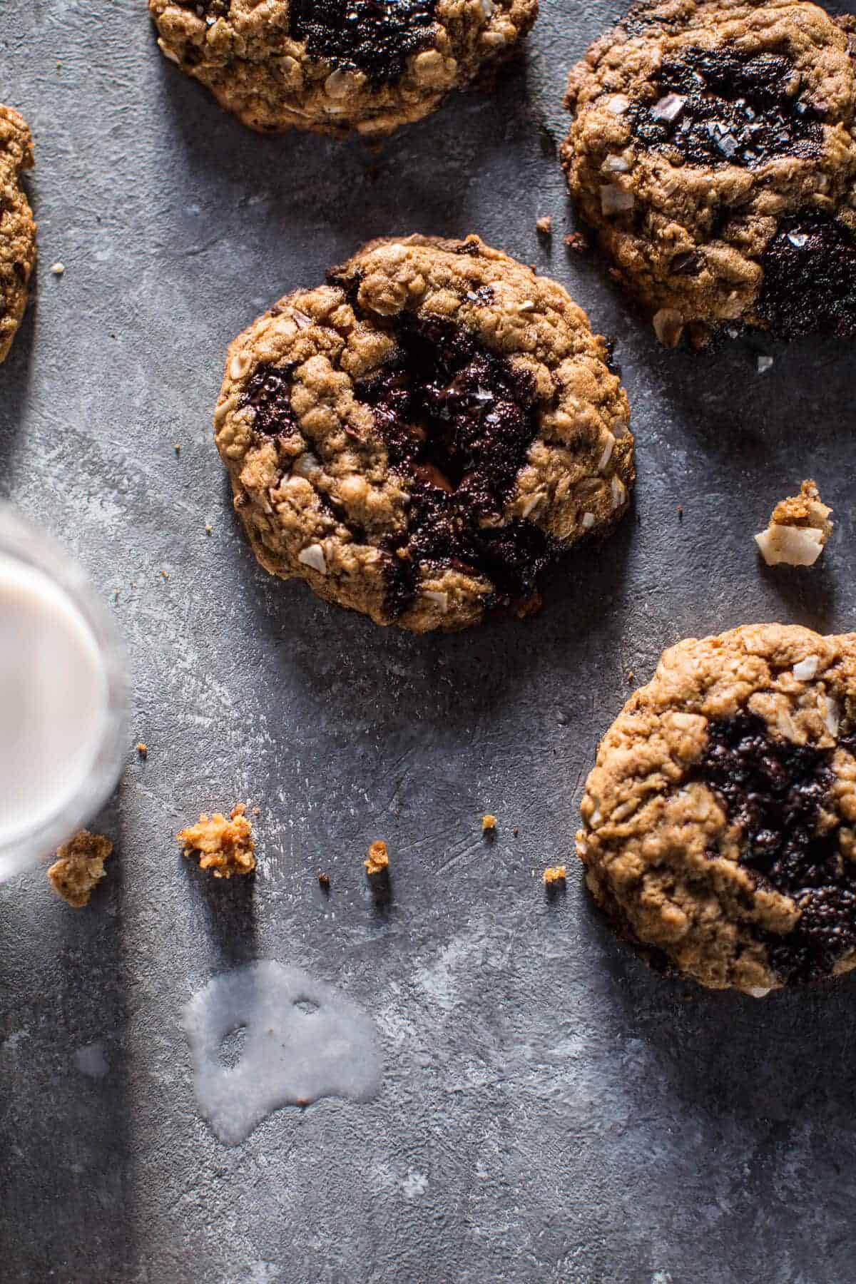 Coconut Chocolate Chunk Cookies | halfbakedharvest.com @hbharvest