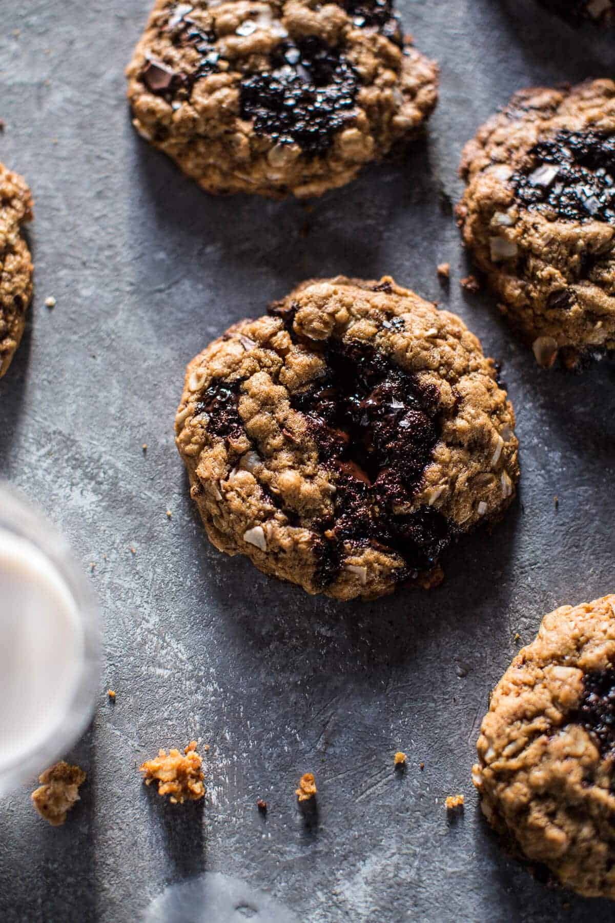 Coconut Chocolate Chunk Cookies | halfbakedharvest.com @hbharvest