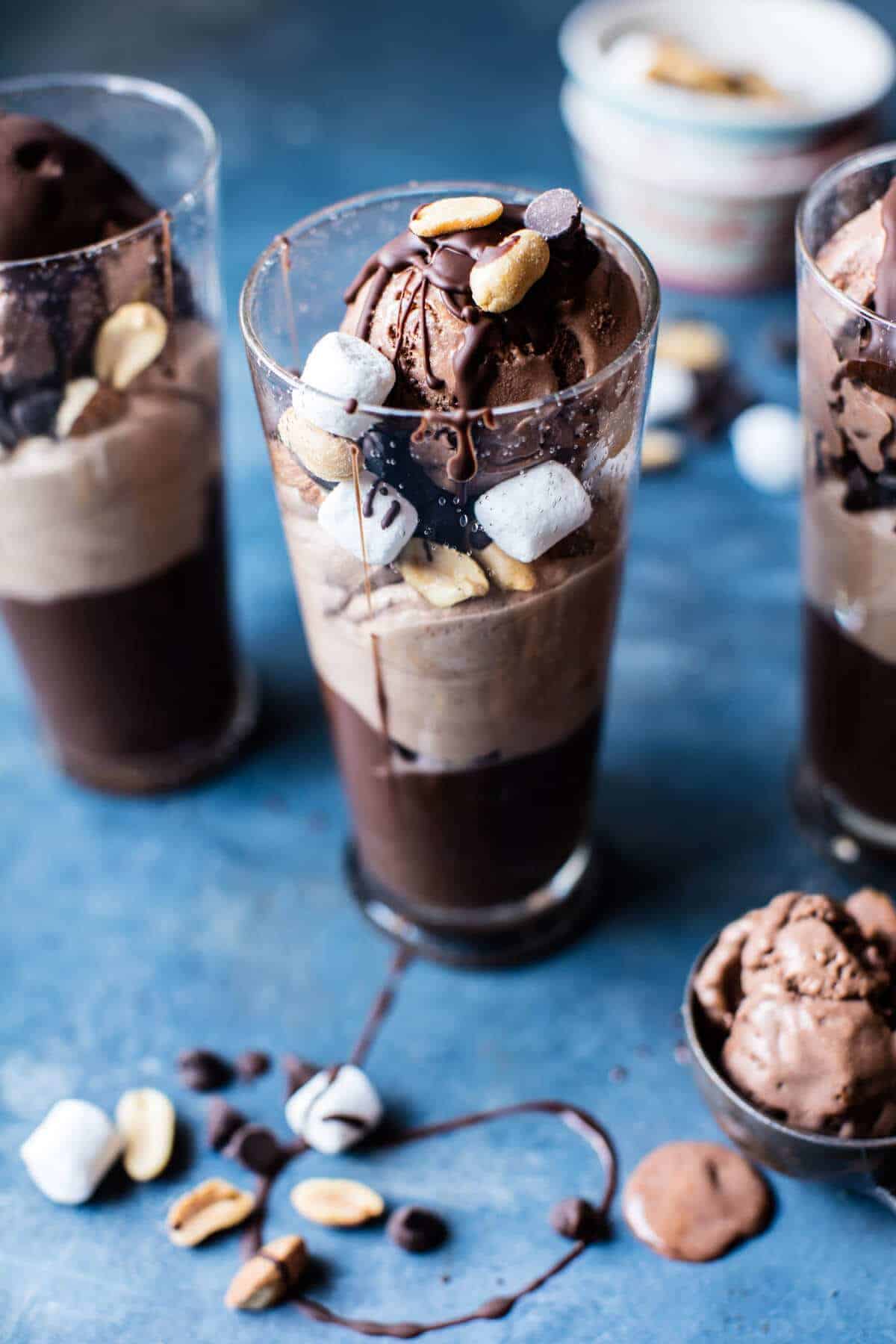 Rocky Road Pudding Parfaits | halfbakedharvest.com @hbharvest