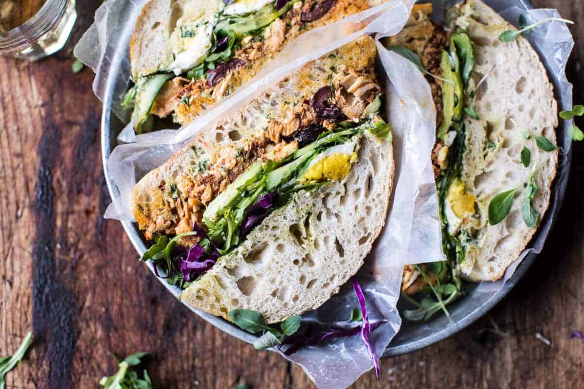 Tuscan Tuna Sandwich | halfbakedharvest.com @hbharvest