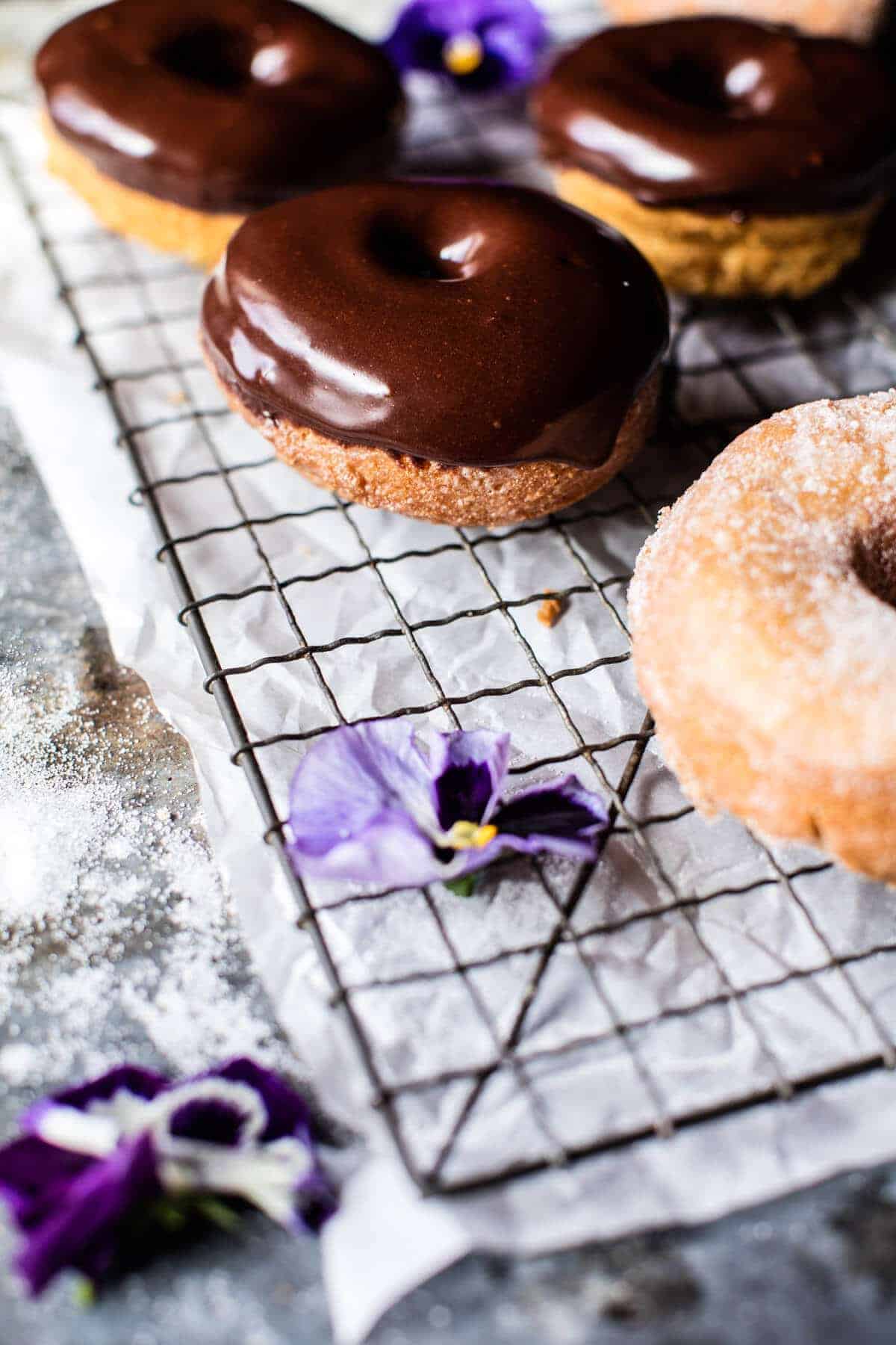 Chocolate Glazed Mochi Doughnuts | halfbakedharvest.com @hbharvest