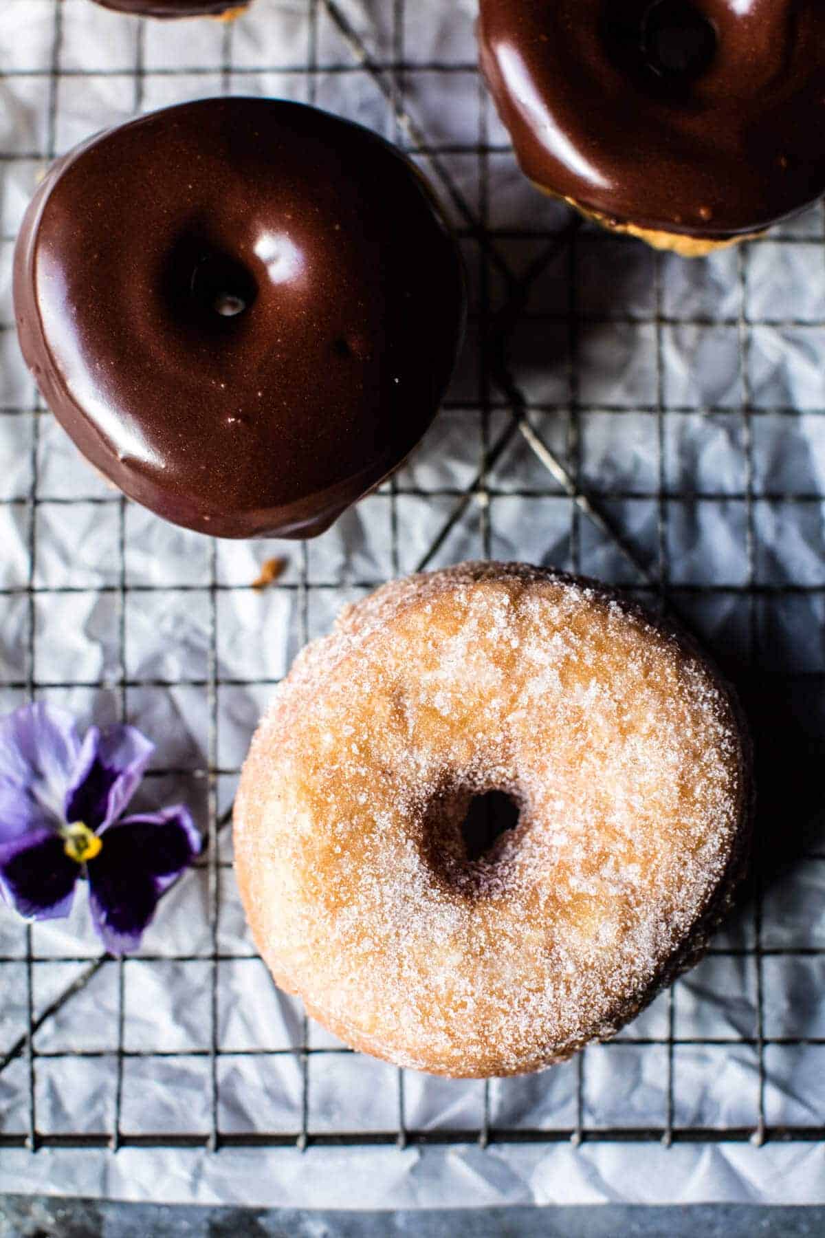 Chocolate Glazed Mochi Doughnuts | halfbakedharvest.com @hbharvest