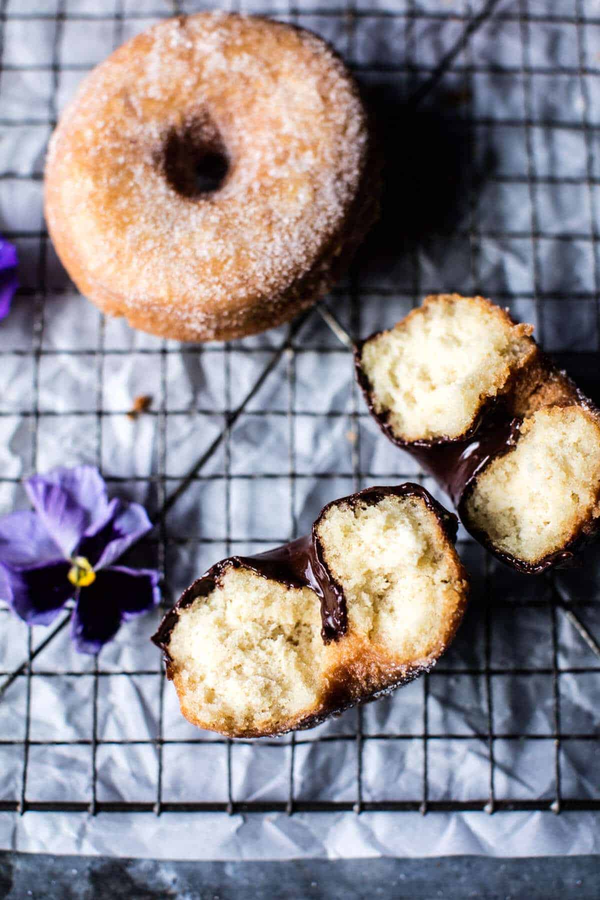 Chocolate Glazed Mochi Doughnuts | halfbakedharvest.com @hbharvest