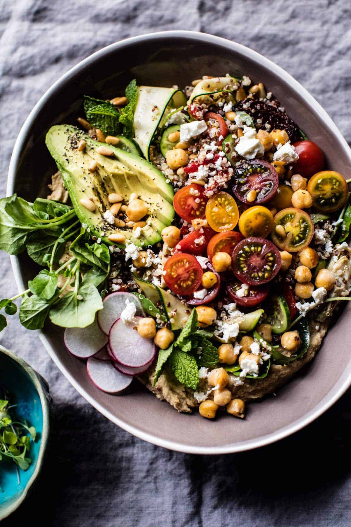 Loaded Greek Quinoa Salad | halfbakedharvest.com @hbharvest