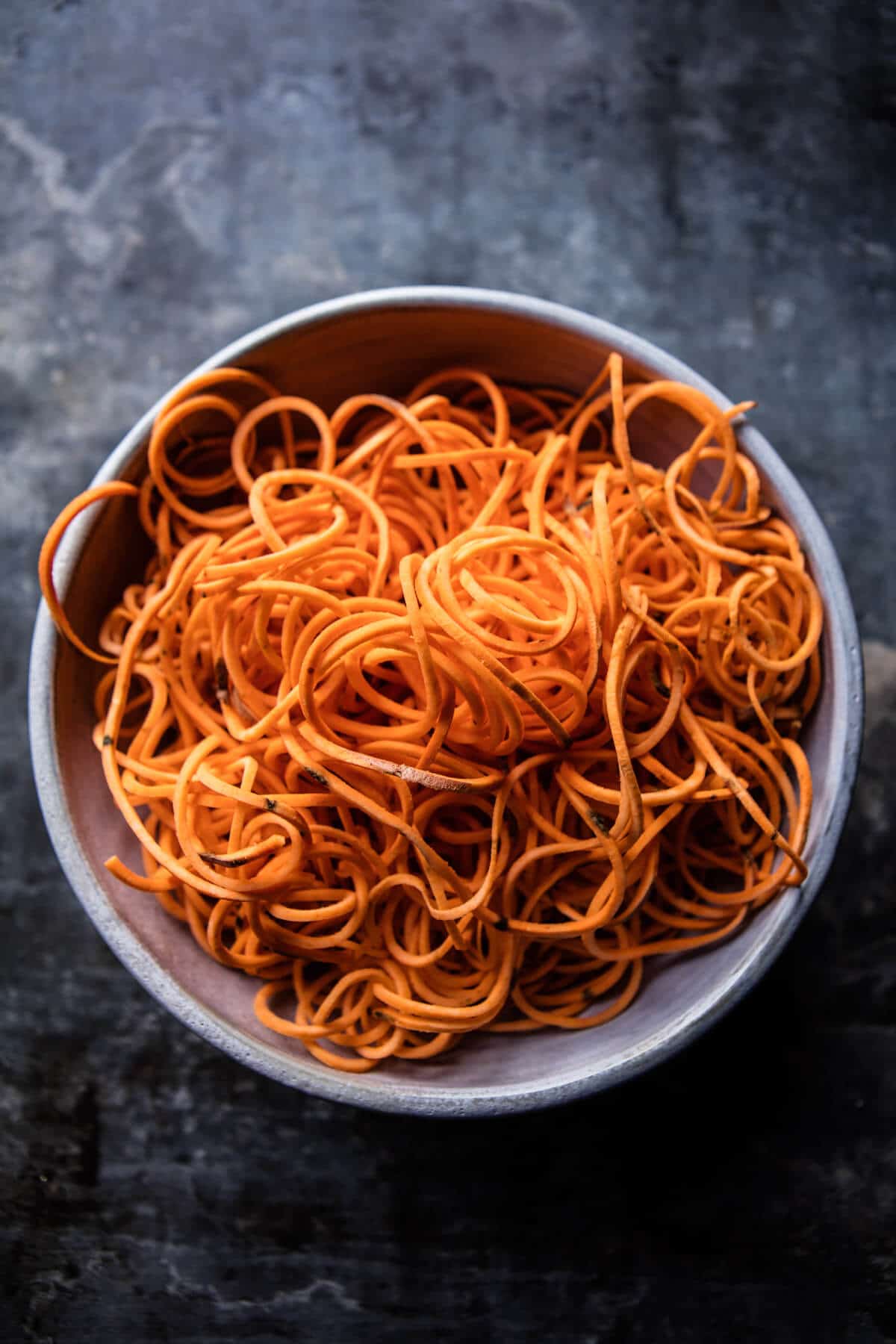 Corn, Feta and Basil Sweet Potato Noodle Carbonara | halfbakedharvest.com @hbharvest