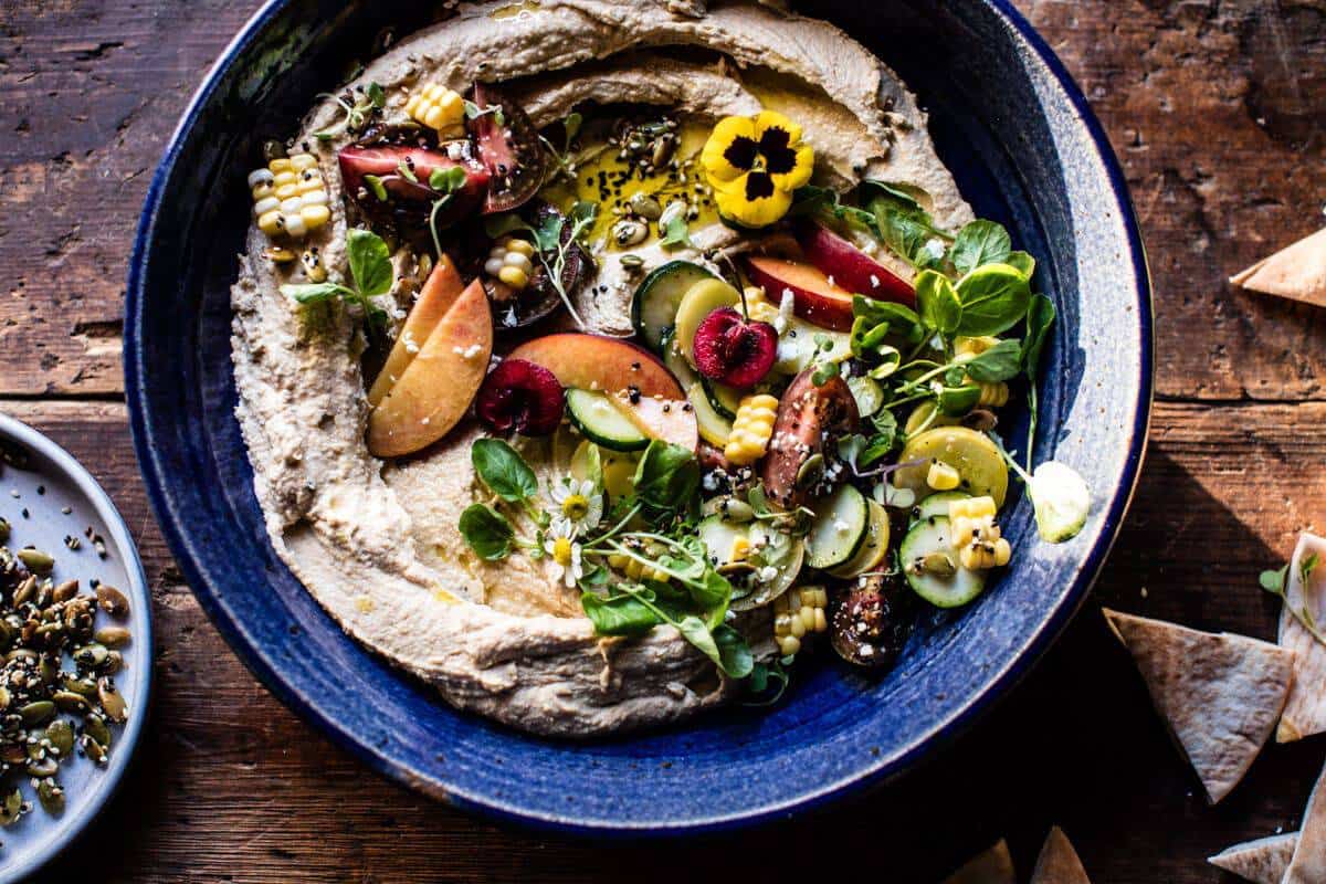 Farmers Market Hummus | halfbakedharvest.com @hbharvest