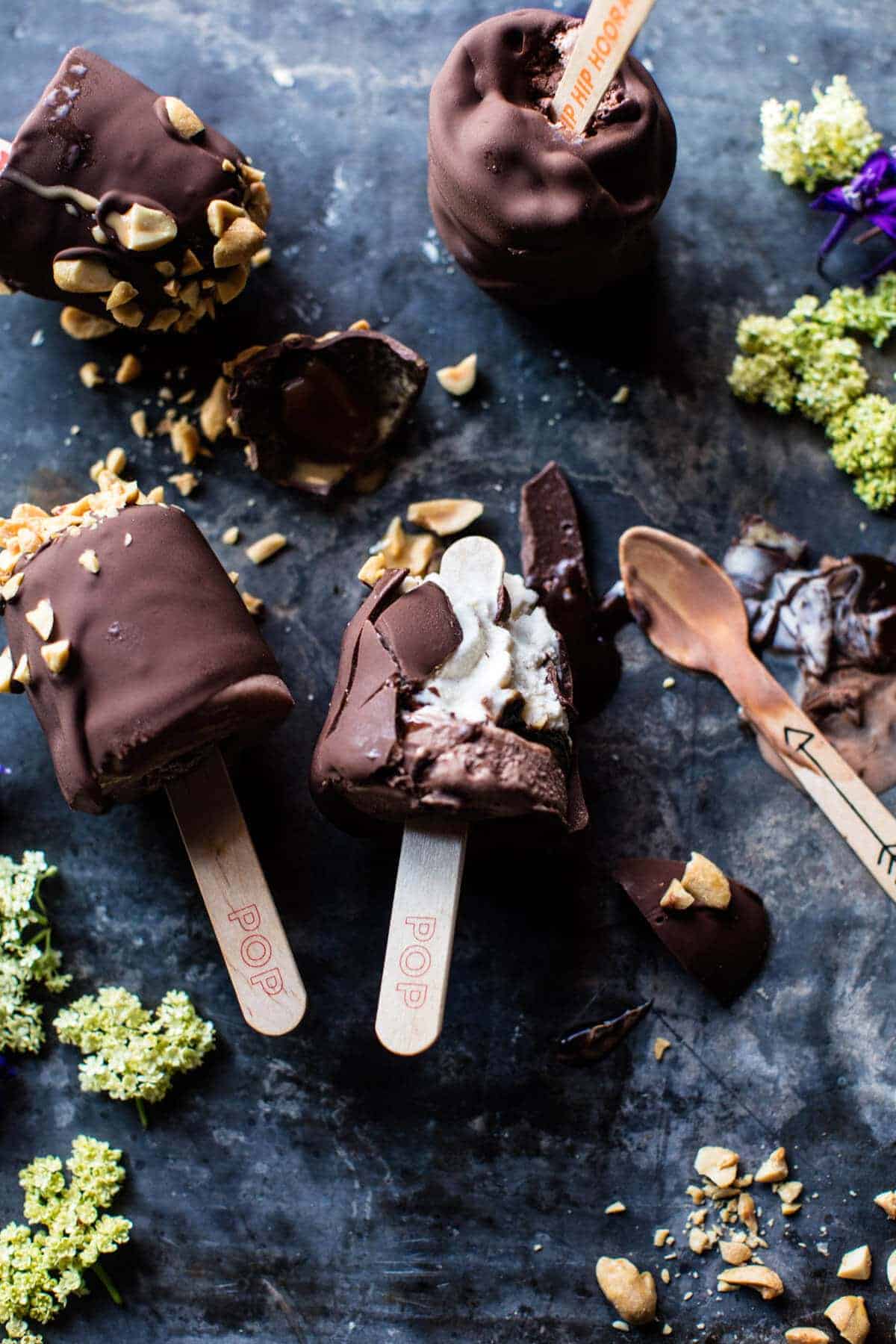 Layered Caramel Buster Bars | halfbakedharvest.com @hbharvest