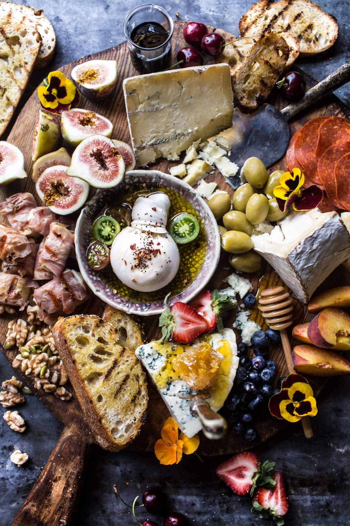 Simple Summer Cheese Board | halfbakedharvest.com @hbharvest