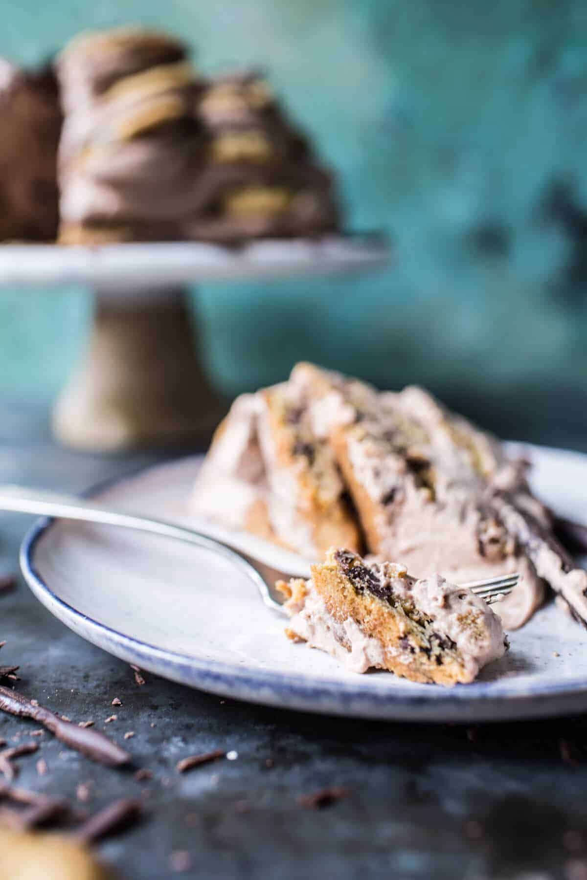 Chocolate Chip Cookie Nutella Ice Box Cake | halfbakedharvest.com @hbharvest