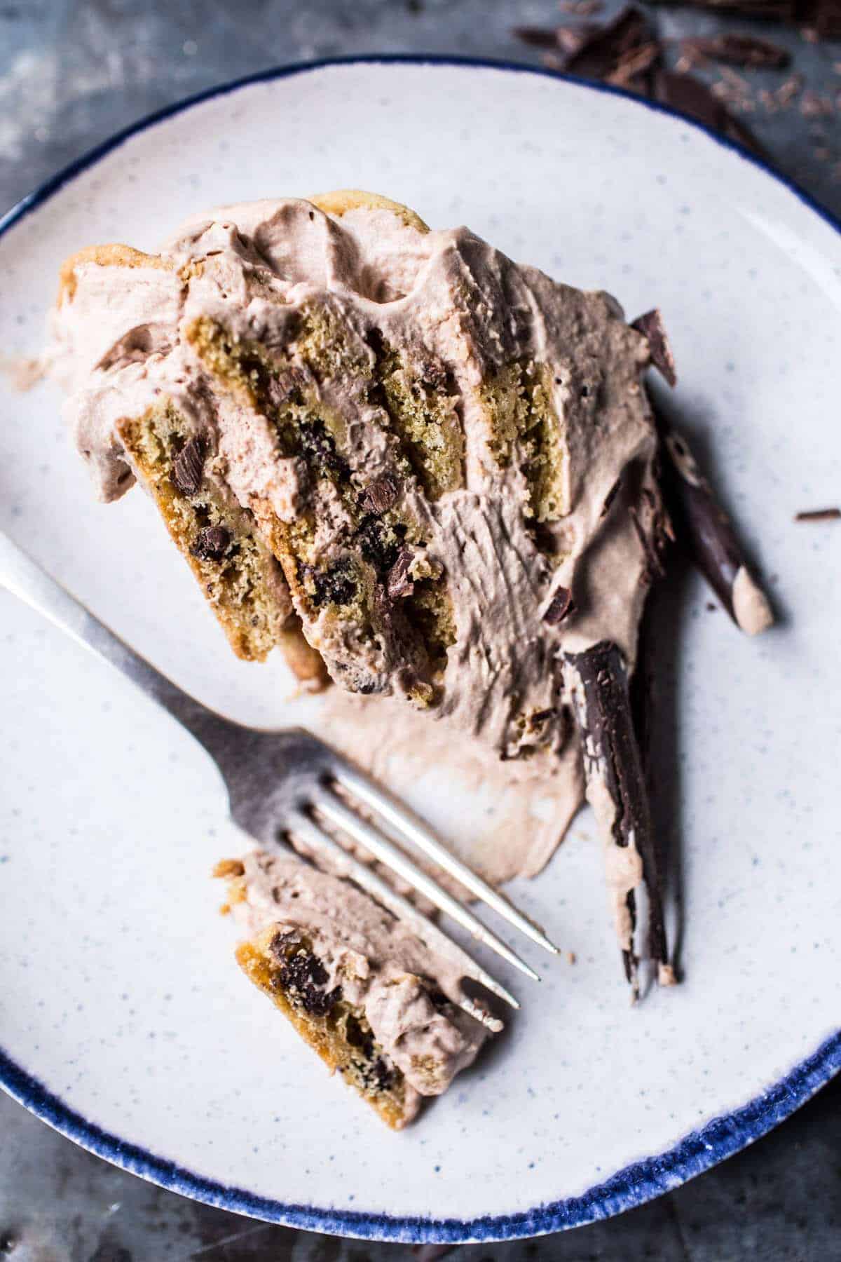 Chocolate Chip Cookie Nutella Ice Box Cake | halfbakedharvest.com @hbharvest