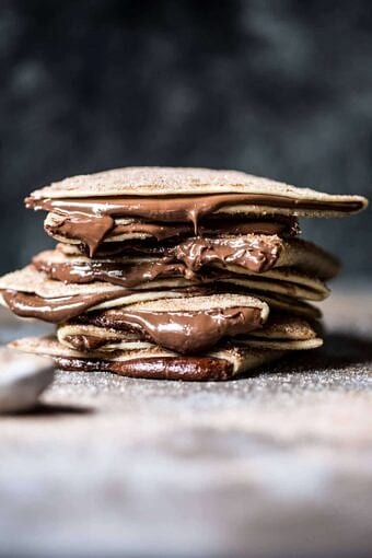 Cinnamon Sugar Nutella Quesadilla | halfbakedharvest.com @hbharvest