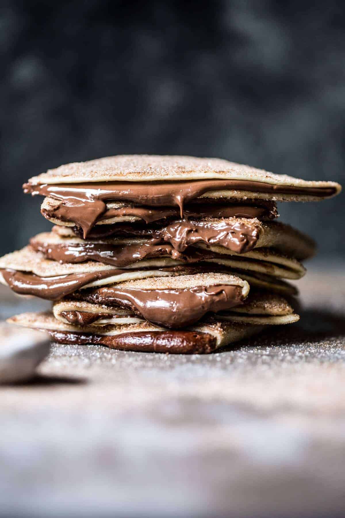 Cinnamon Sugar Nutella Quesadilla | halfbakedharvest.com @hbharvest