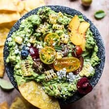 Summer Garden Guacamole | halfbakedharvest.com @hbharvest