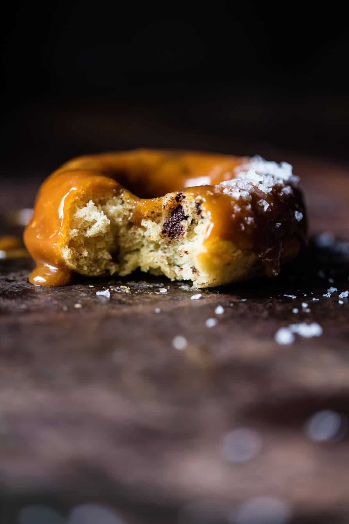 Baked Salted Caramel Apple Cider Doughnuts | halfbakedharvest.com @hbharvest