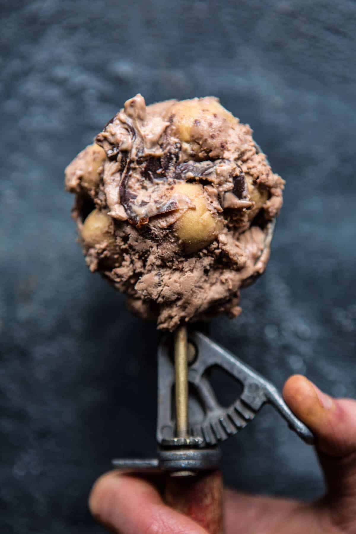 Buckeye Fudge Ice Cream | halfbakedharvest.com @hbharvest
