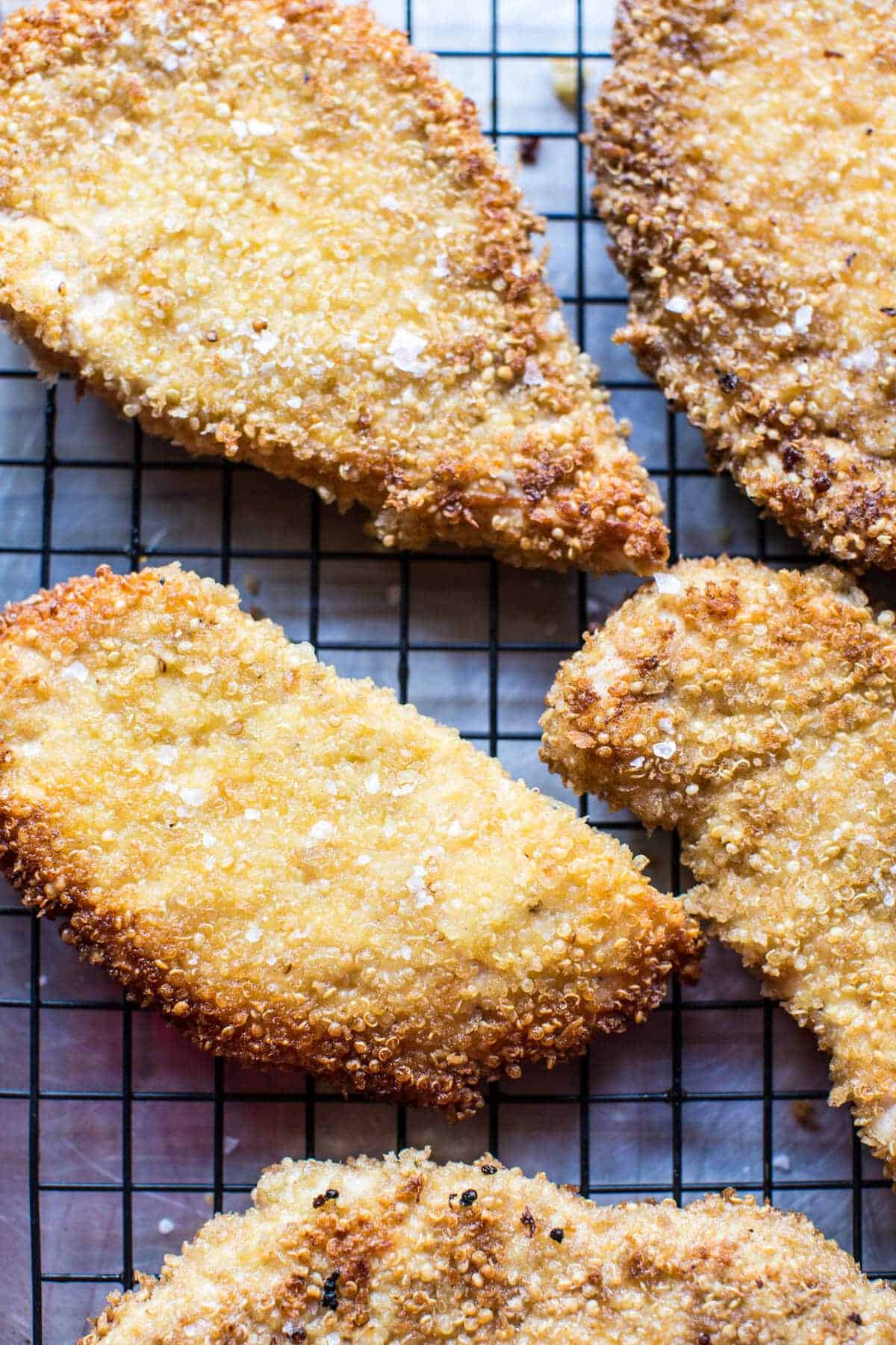 Quinoa Crusted Schnitzel with Creamed Corn Gnocchi | halfbakedharvest.com @hbharvest
