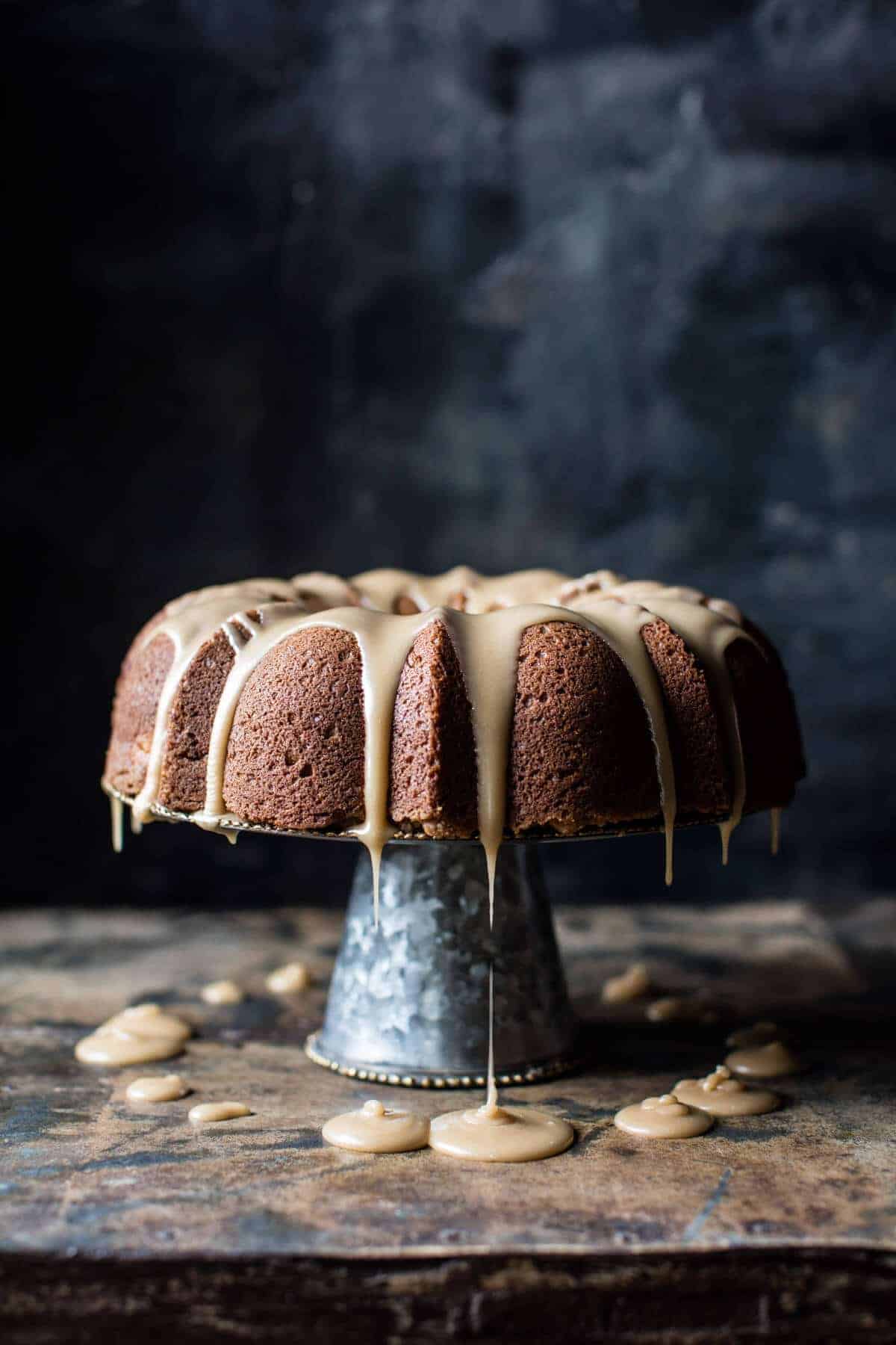 Cream Cheese Swirled Brown Sugar Pumpkin Coffee Cake | halfbakedharvest.com @hbharvest