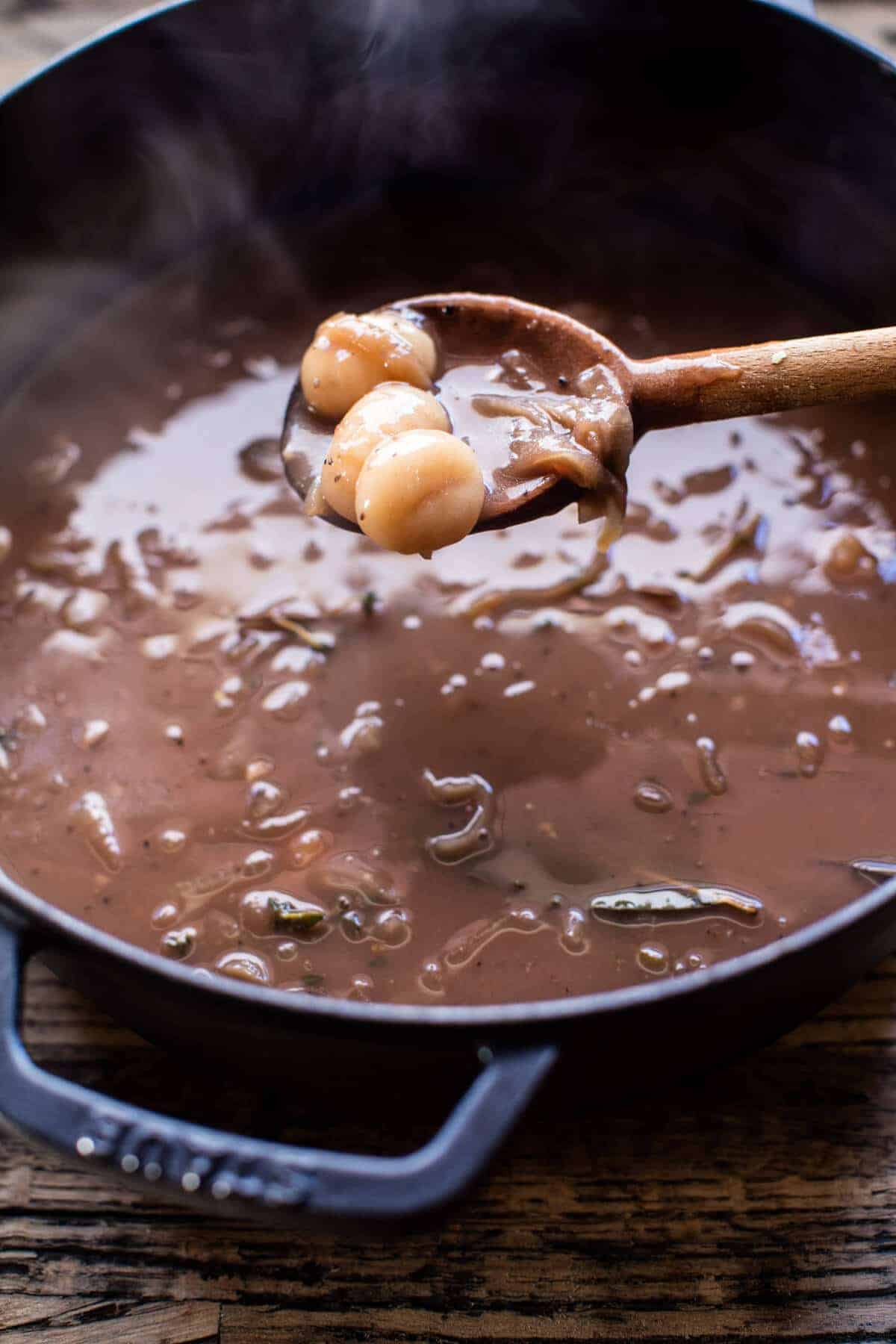 French Onion Gnocchi Soup | halfbakedharvest.com @hbharvest