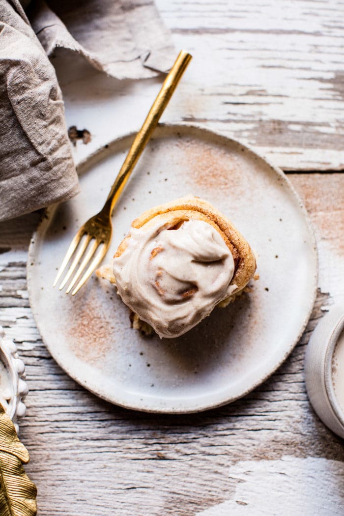 Apple Cinnamon Rolls with Cream Cheese Chai Frosting | halfbakedharvest.com @hbharvest