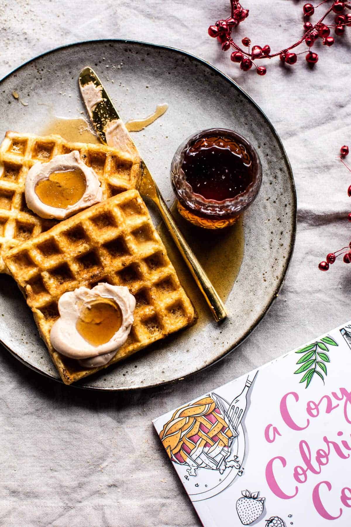 Crispy Belgian Waffles | halfbakedharvest.com @hbharvest