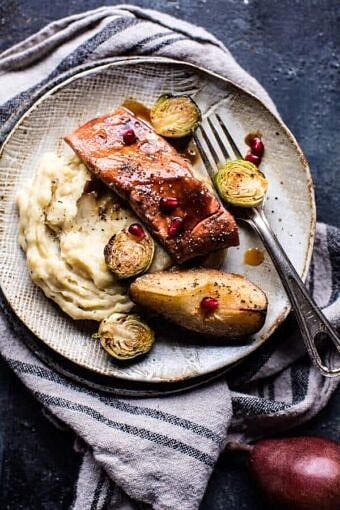Maple Glazed Baked Salmon | halfbakedharvest.com @hbharvest