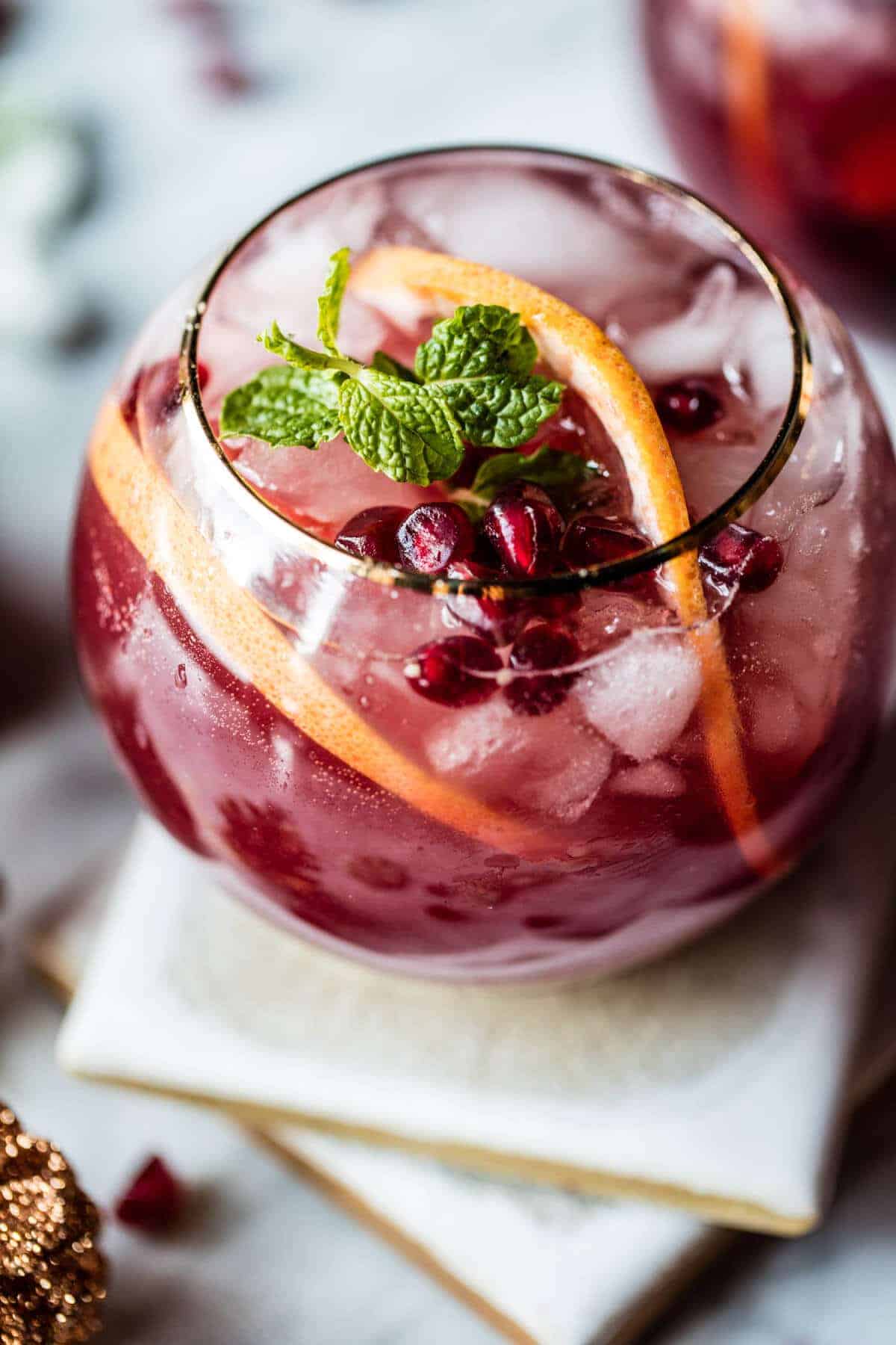 Pomegranate Ginger Paloma | halfbakedharvest.com @hbharvest