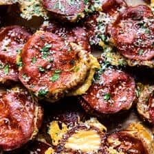 3 Ingredient Cheesy Pizza Pretzels | halfbakedharvest.com @hbharvest