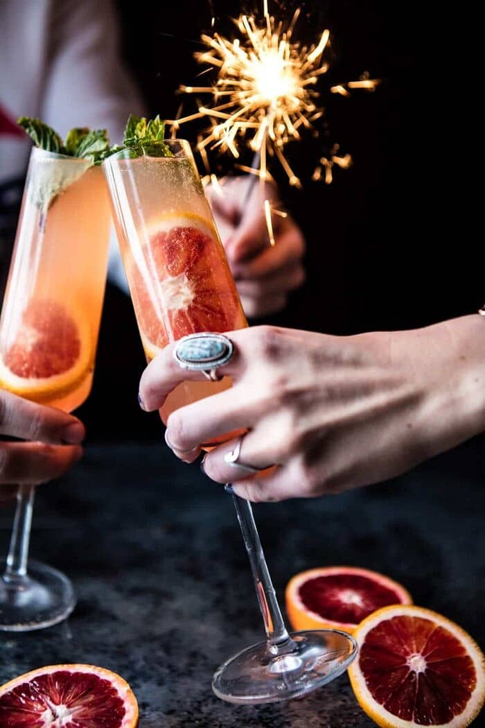 Blood Orange Champagne Mule | halfbakedharvest.com @hbharvest