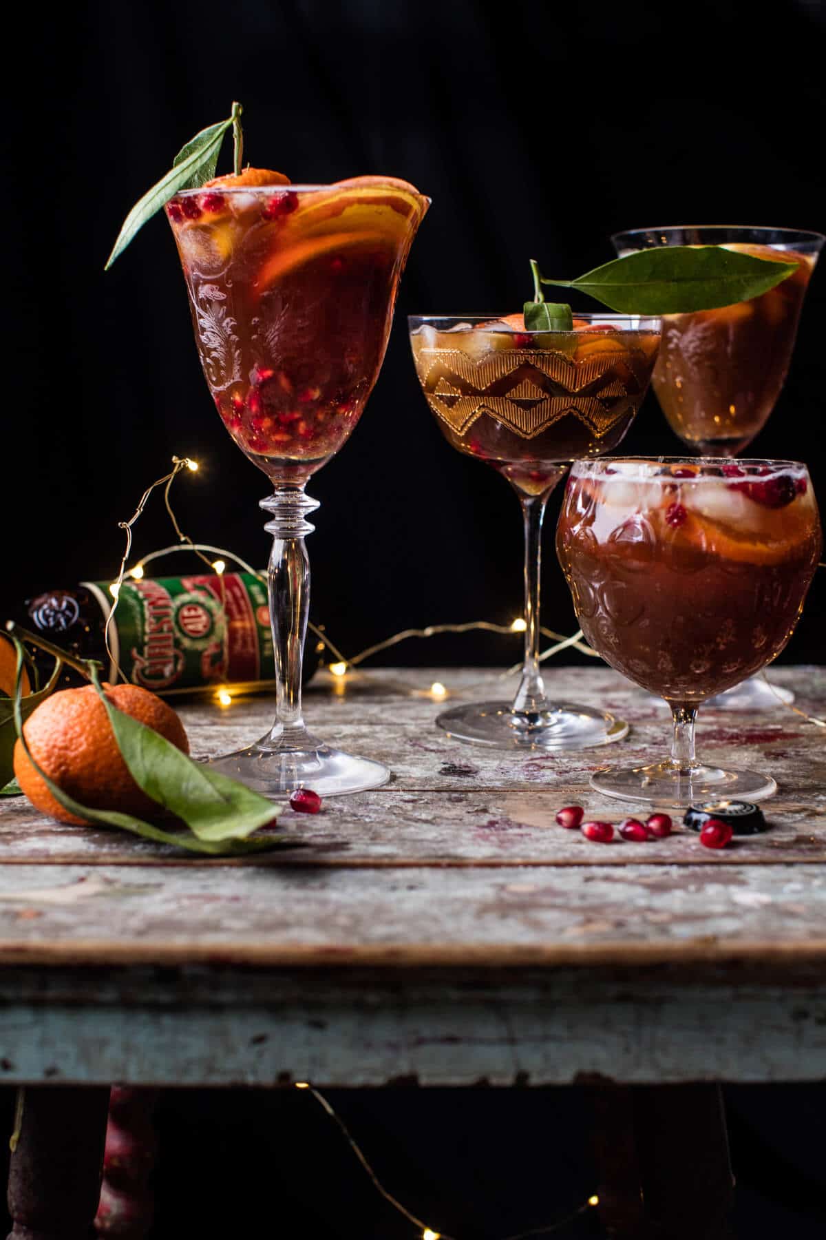 Christmas Ale Sangria | halfbakedharvest.com @hbharvest