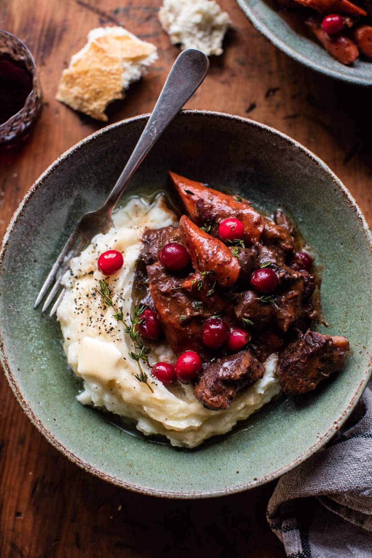 Cranberry Beef Bourguignon | halfbakedharvest.com @hbharvest