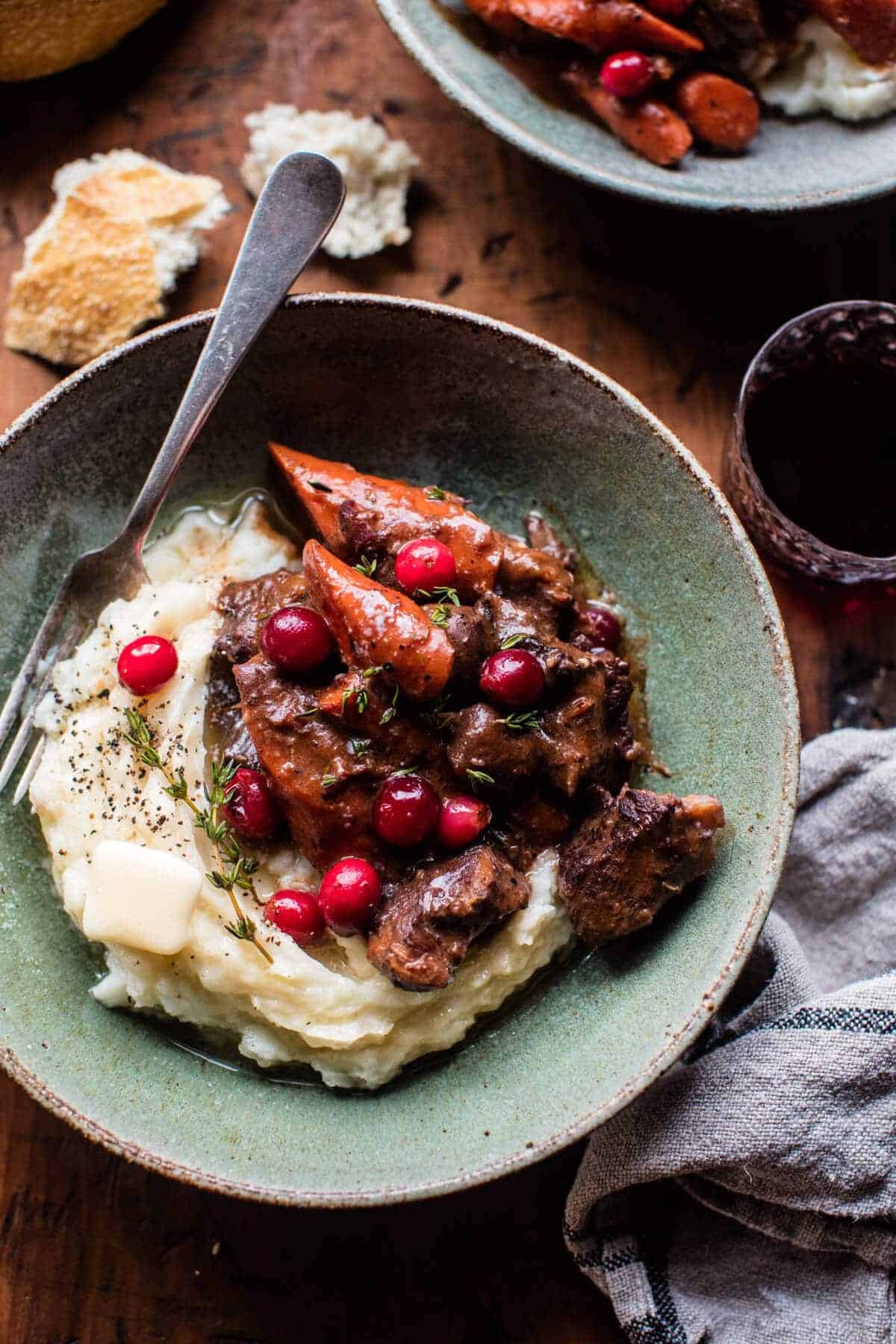 Cranberry Beef Bourguignon | halfbakedharvest.com @hbharvest
