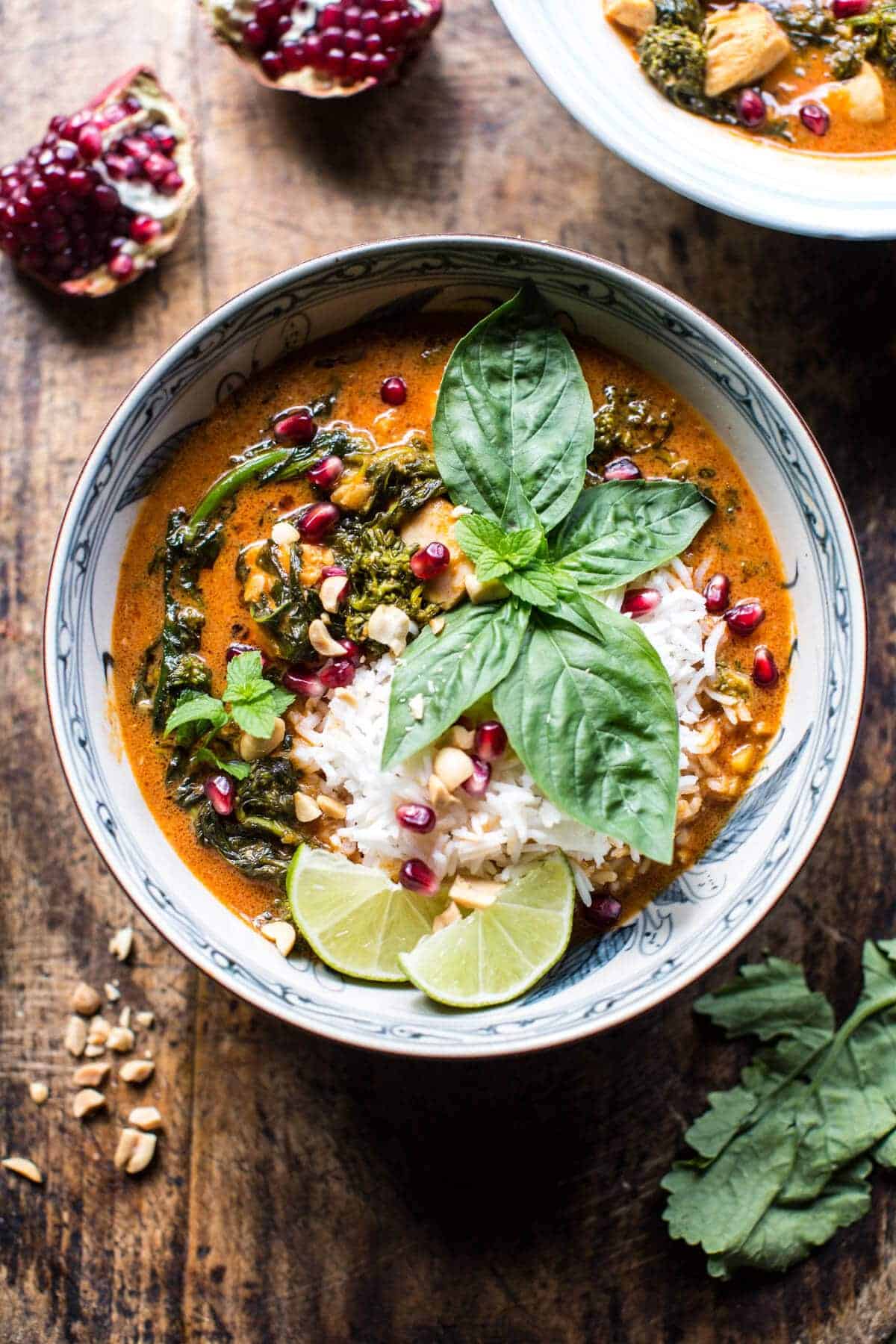 Crockpot Thai Broccoli Rabe Chicken Curry | halfbakedharvest.com @hbharvest