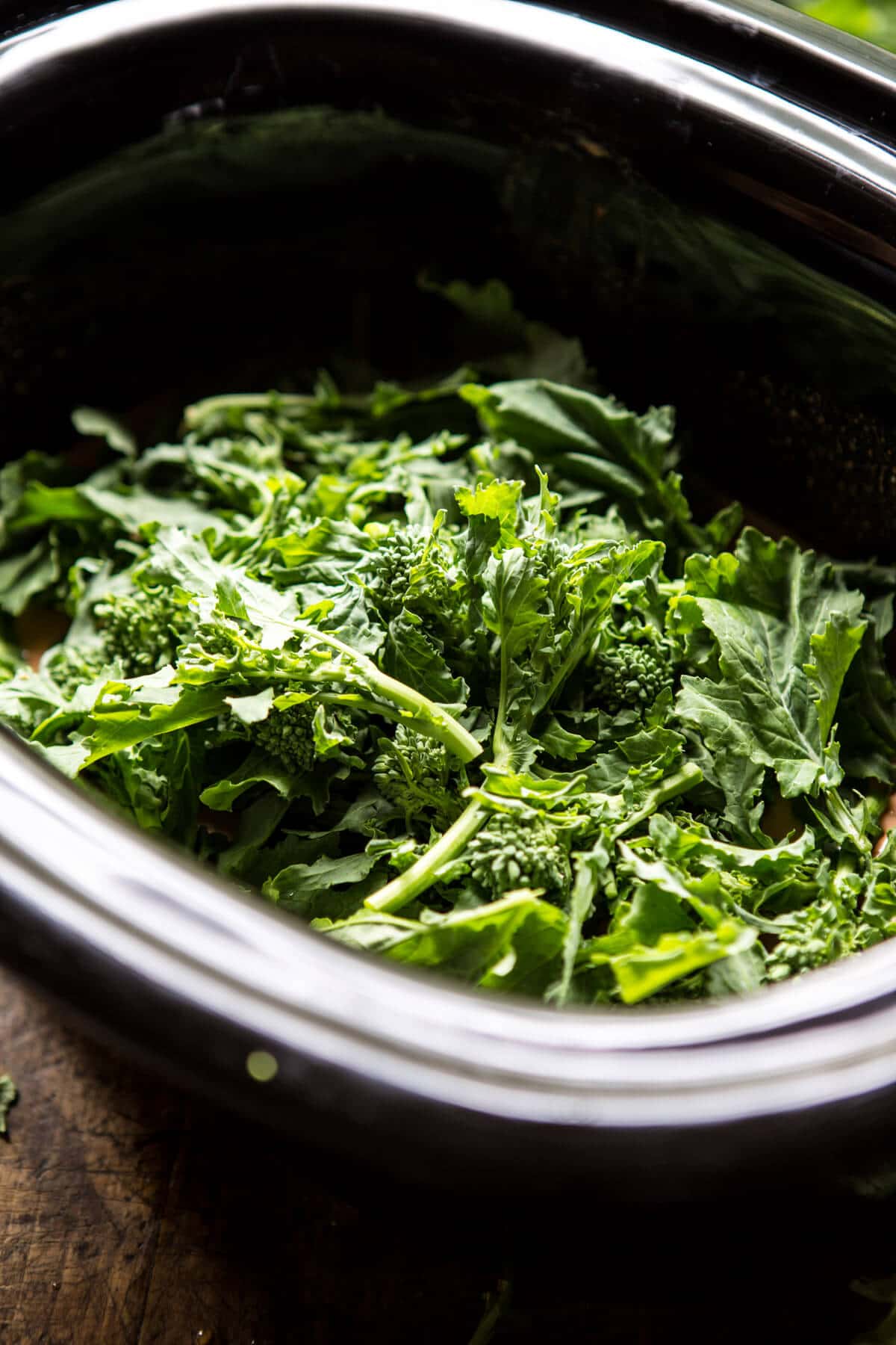 Crockpot Thai Broccoli Rabe Chicken Curry | halfbakedharvest.com @hbharvest