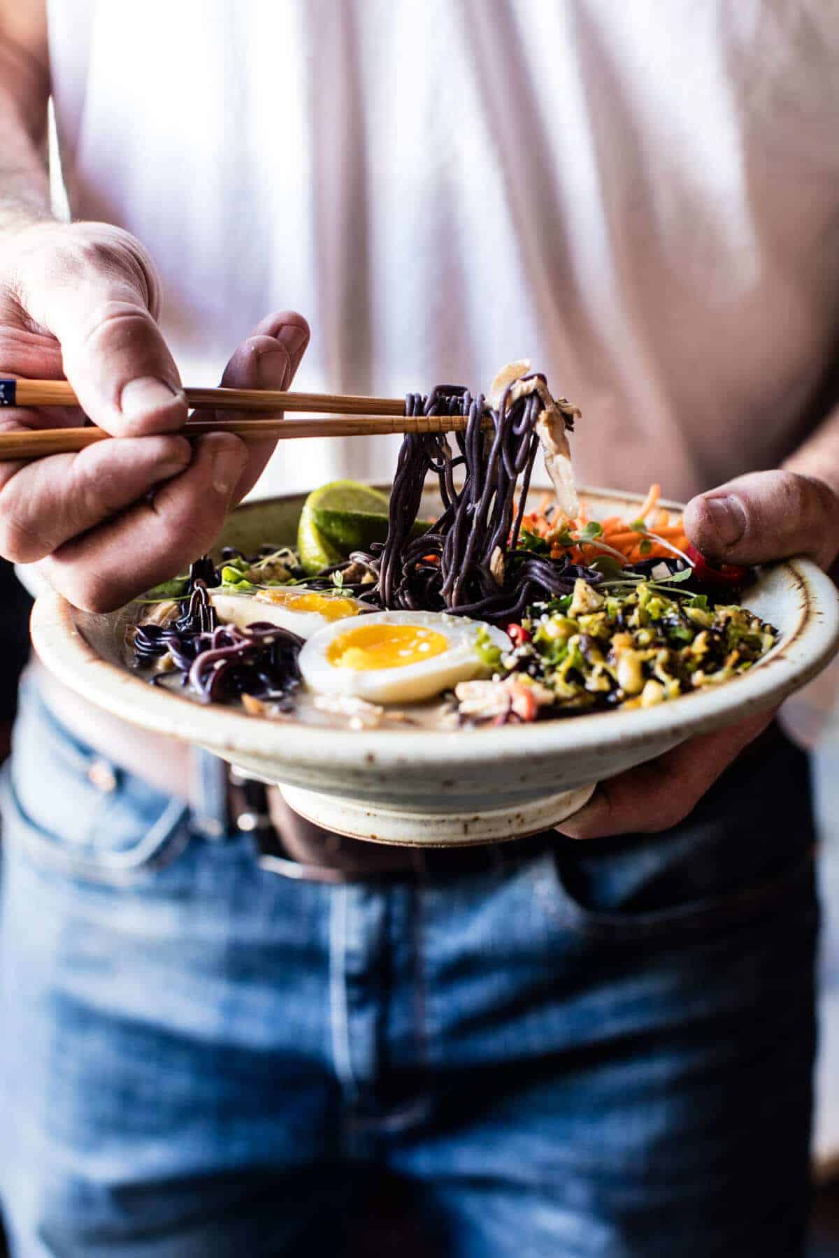 Detox Coconut Lemongrass Chicken Ramen | halfbakedharvest.com @hbharvest