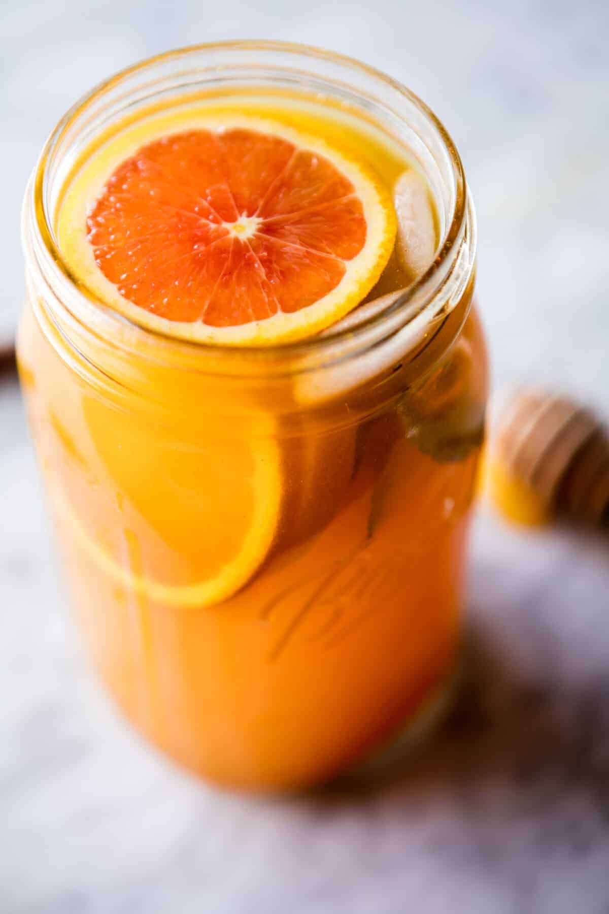 Golden Glow Water | halfbakedharvest.com @hbharvest