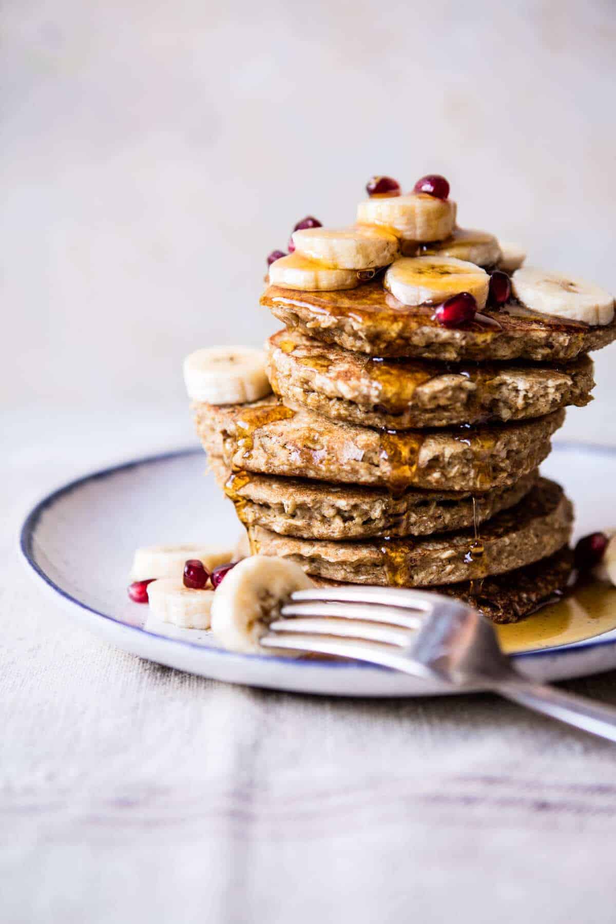 Healthy Chai Banana Pancakes | halfbakedharvest.com @hbharvest