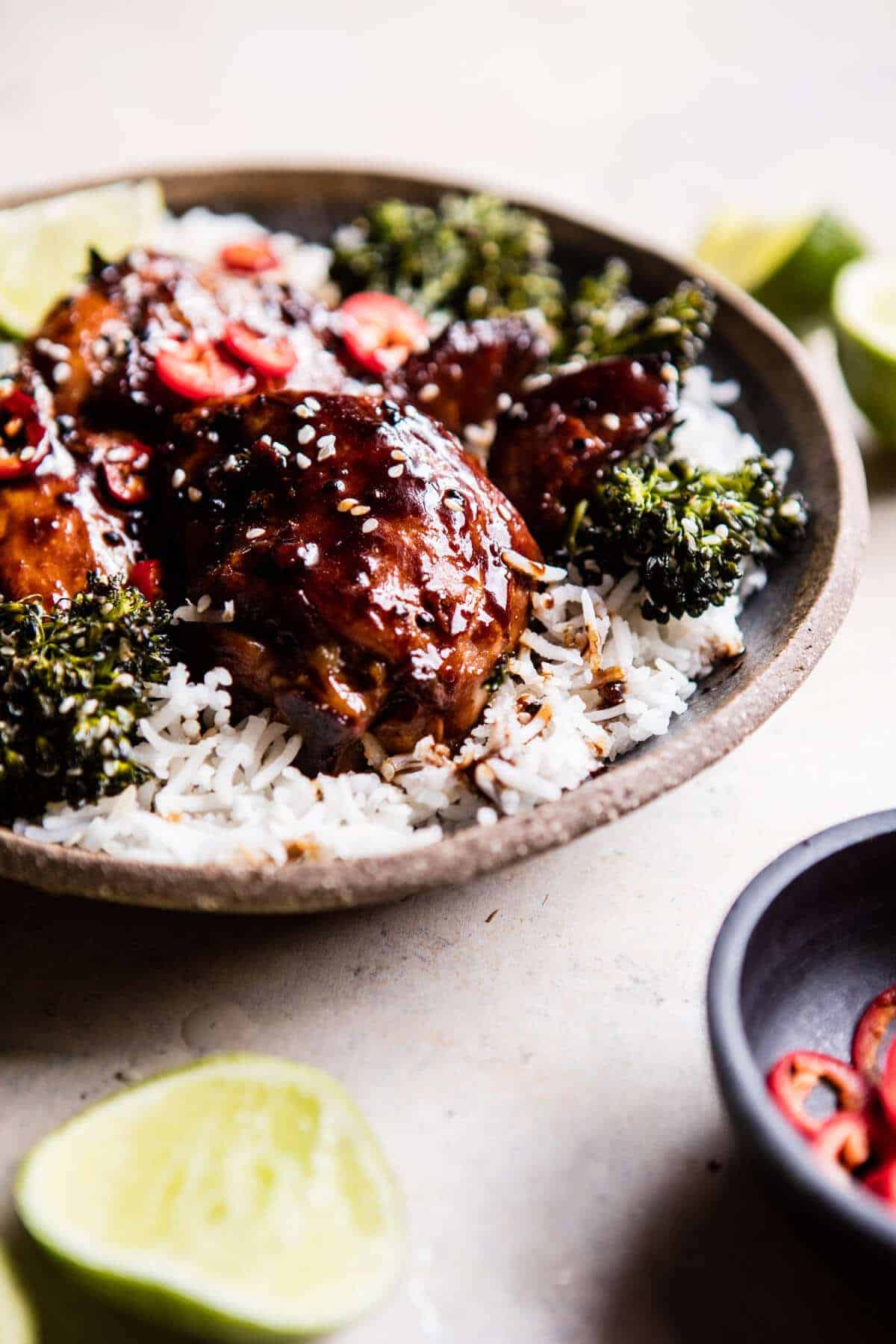 30 Minute Teriyaki Chicken with Sesame Ginger Broccoli | halfbakedharvest.com @hbharvest